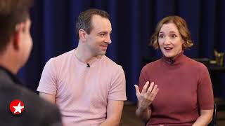 Mrs Doubtfires Rob McClure and Maggie Lakis on The Broadway Show  Broadway in Cincinnati [upl. by Drofnil]