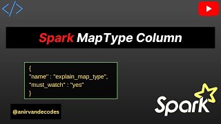 MapType Column in Pyspark  Spark Complex Type [upl. by Aela]