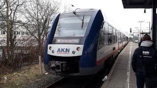 Mitfahrt  A2 von Norderstedt Mitte nach Neumünster  Br 622  AKN [upl. by Dunson847]