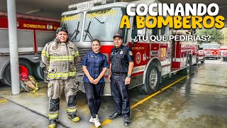 Los Bomberos Eligieron la Receta de Hoy ¿Quieres Saber Qué les Preparé bomberos chef cocina [upl. by Tully988]