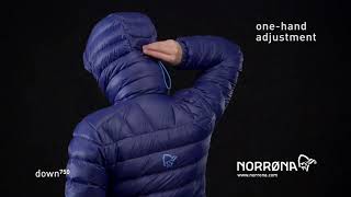 Lyngen Lightweight down750 W Jkt  Norrona [upl. by Eerehc534]