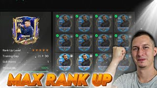 EA FC Mobile  Ultra UTOTY Mbappé Max Rank Up  Max Training [upl. by Jago]