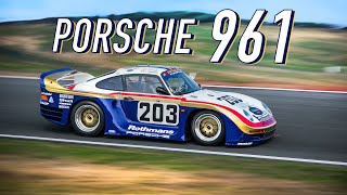 Onboard The ONLY Porsche 961 ever built [upl. by Elayor290]