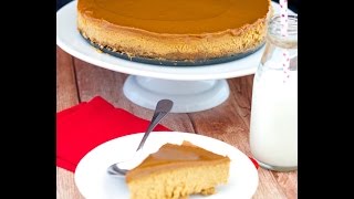 Dulce De Leche Cheesecake Recipe [upl. by Bryner46]