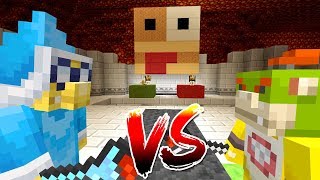 Minecraft  Nintendo Fun House  BOWSER JR VS 4 EYES TO THE DEATH 233 [upl. by Aimee757]