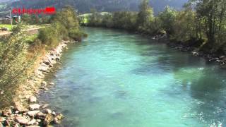 Fliegenfischen in der Salzach bei Mittersill  von etheonTV [upl. by Aiki407]