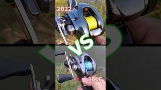 2016 VS 2022 Shimano Aldebaran BFS shimanoreels [upl. by Assille]