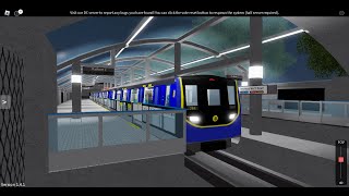 Roblox Delta Line Project  Delta Express Train Brentwood North to Delta [upl. by Sergias]