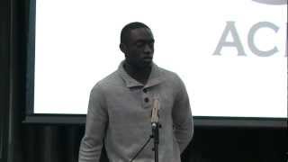 Brent student speaks about achieving despite the odds ACES Youth Project [upl. by Uranie]