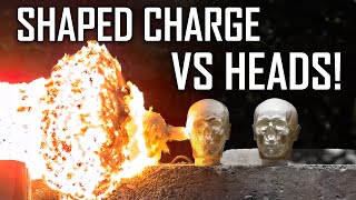 Shaped Charges vs Ballistic Heads  Ballistic HighSpeed [upl. by Mia]