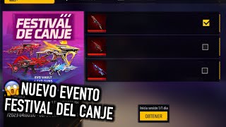 LLEGA EL EVENTO FESTIVAL DE ELECCION EVOLUTIVO POR AÑO NUEVO en FREE FIRE LATAM 👻 elige tu regalo [upl. by Labotsirhc]