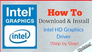 How to Download and Install Intel Graphics Driver in PcLaptop Step by Step [upl. by Aiotal]