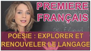 Poésie  explorer et renouveler le langage  Français Première  Les Bons Profs [upl. by Janifer]