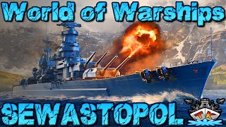 Sewastopol für 58K Forschungspunkte Lohnt sich das ⚓️ in World of Warships 🚢 Sevastopol [upl. by Lamahj23]