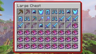 ALL MAX LEVEL 32767 Enchantments in Minecraft [upl. by Hannasus]