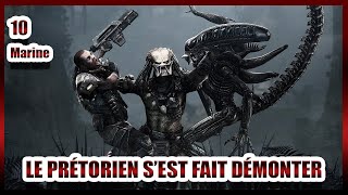 LE PRÉTORIEN SEST FAIT DÉMONTER   10  Marine  Alien Vs Prédator [upl. by Ynnij]