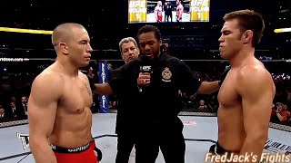 Georges StPierre vs Jake Shields Highlights Tough FIGHT ufc mma georgesstpierre jakeshields [upl. by Anselm]