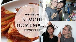 Kimchi Homemade  Kochen mit JiAe  LaBelleLouve [upl. by Lenahc]