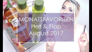 MONATSFAVORITEN  Hot amp Flop August 2017  VERLOSUNG  Beauty by Missesviolet [upl. by Enyledam]