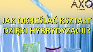 Hybrydyzacja  jak określać kształt cząsteczki [upl. by Nellac]