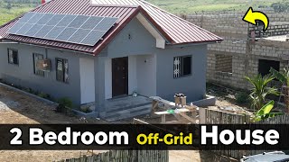 Our Complete 2 Bedroom OffGrid House in Ghana [upl. by Esther]