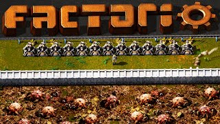 Preparing Defenses for the INFINITE WAR  Factorio 10 Let’s Play Ep 2 [upl. by Ruhtua616]