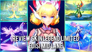 REVIEW 5 SKIN LEGEND LIMITED EFFECT TERBAGUS EDISI MIDLANE AKAN RILIS DI HONOR OF KINGS GLOBAL [upl. by Niroht]