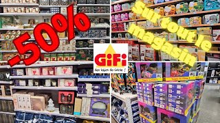 🔥 GIFI 50SUR TOUT LE MAGASIN  Jouets de Noël 🎁 Sapins de Noël🎄 Décorations Meubles  🚨 [upl. by Tiernan]