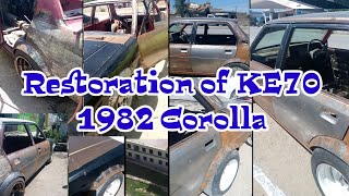 K70 Toyota Corolla Restoration  Toyota Corolla 1982 KE70 Modifications  42 Year old Toyota Corolla [upl. by Kern]