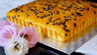 Torta alla ricotta morbidissima con gocce di cioccolato I Ricetta facile [upl. by Trembly]