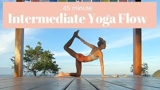 45 min Intermediate Yoga Flow [upl. by Didier768]