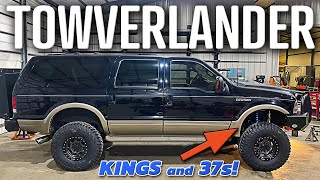 Project Towverlander 73 Excursion Coilover Conversion  Knucklehead Garage [upl. by Attaynik]