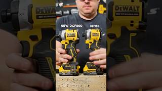 FIRST LOOK👀 Dewalt DCF860  3 Speed PREMIUM Impact Driver  Side by side with the DCF850 dewalt [upl. by Cohette506]