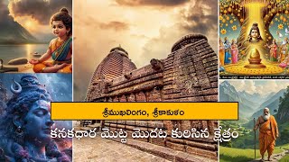 Kanakadhara  The first kanakadhara  కనకధార మొట్టమొదట కురిసిన క్షేత్రం  శ్రీముఖలింగం  Shiva [upl. by Eddie]