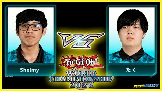 FINAL DO MUNDIAL de DUEL LINKS Shelmy VS Taku  YuGiOh Duel Links 2411 [upl. by Gnol]