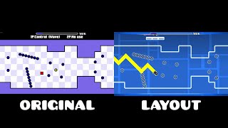 quotGame Timequot Original vs Layout  Geometry Dash Comparison [upl. by Mcmillan]