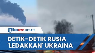 Detikdetik Serangan Invasi Rusia yang Hancurkan Ukraina Suara Sirine dan Ledakan Terdengar Keras [upl. by Donielle]