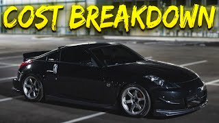 350z Full Build Cost Breakdown [upl. by Aniz]