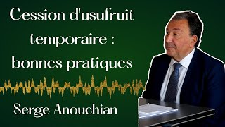 Lusufruit temporaire des immeubles sociaux – Serge Anouchian Expert comptable [upl. by Fredrick322]