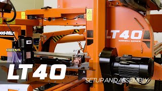 LT40  Setup and Assembly  WoodMizer Europe [upl. by Clovis]