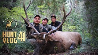 10 YARD SHOT OF HARD WORK  Idaho Archery Elk Hunt  Hunt Vlog 41 [upl. by Gabie]