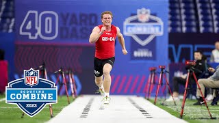 Quarterbacks Run the 40Yard Dash at 2023 NFL Combine [upl. by Chao873]