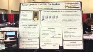 CNT Speaker Demo at SAE Noise and Vibration Conference amp Exhibit 2015 [upl. by Dotson]