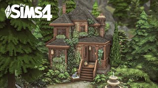 Woodland Witch Cottage🌿  Sims 4 Speed Build [upl. by Ydwor690]