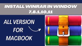 Download and install winrar in pc windows 7811011 [upl. by Dlonyer339]