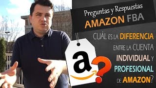 Cual es la diferencia entre la cuenta individual y profesional en Amazon  Como Vender en Amazon FBA [upl. by Aicemaj460]