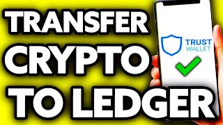 How To Transfer Crypto from Trust Wallet to Ledger Nano X EASY [upl. by Kenwood]