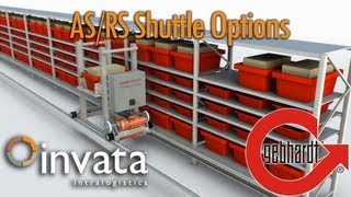 Shuttle ASRS Comparison  Invata Intralogistics [upl. by Annaillil]