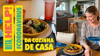 Salada de beterraba e brócolis com castanha  Rita Lobo ao vivo  Da cozinha de casa [upl. by Darbie]