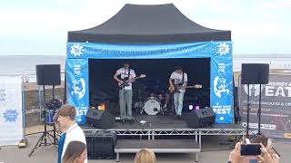 Live music at the Cleethorpes UK food festival July 2024 [upl. by Lepine]